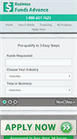 Mobile Screenshot of businessfundsadvance.com